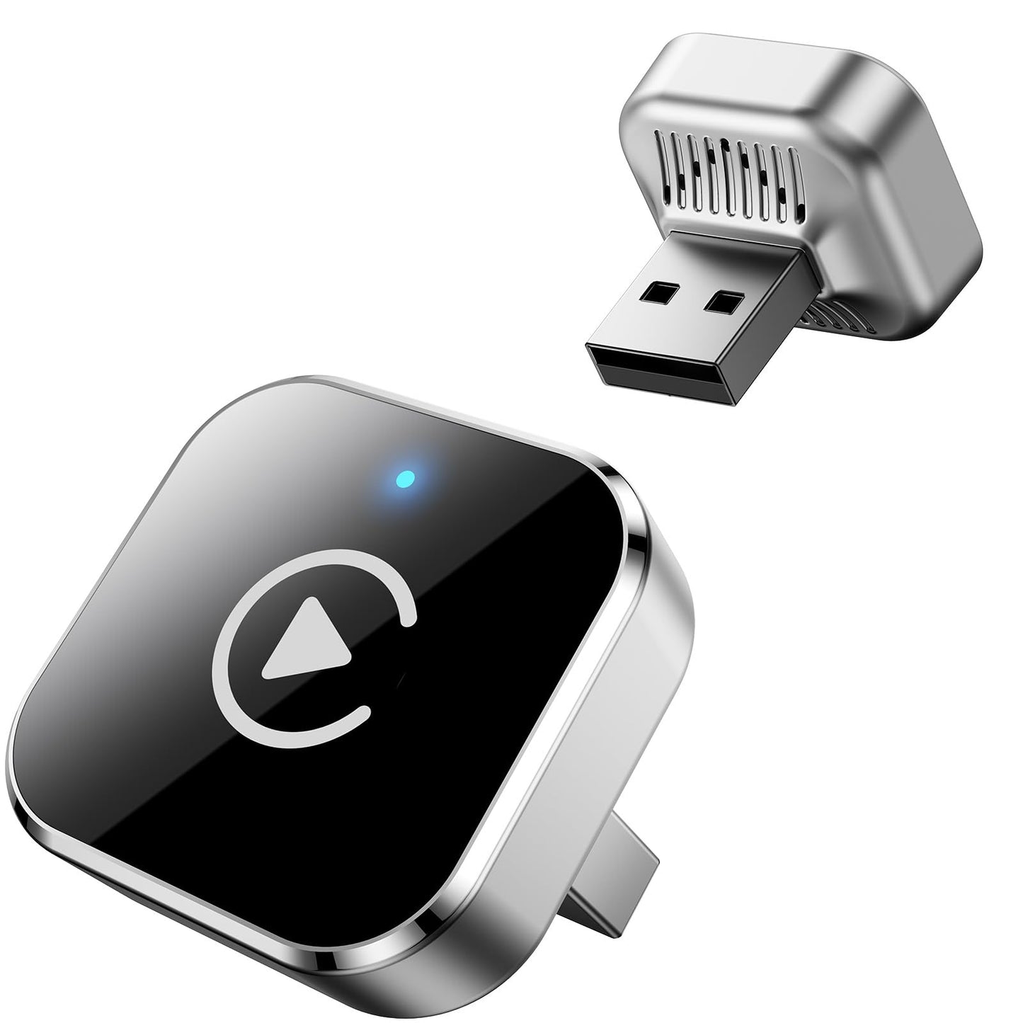 Kabelloser C99 CarPlay & Android Auto Adapter, Silber