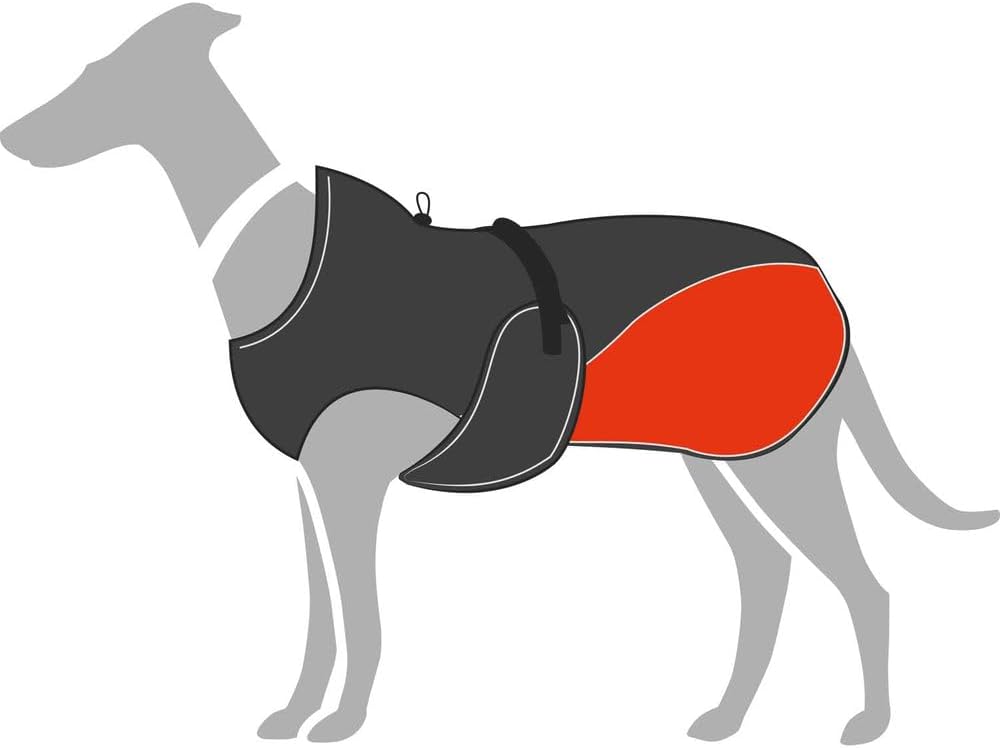 Hundemantel Uppsala Allrounder, 35 anthrazit/petrol