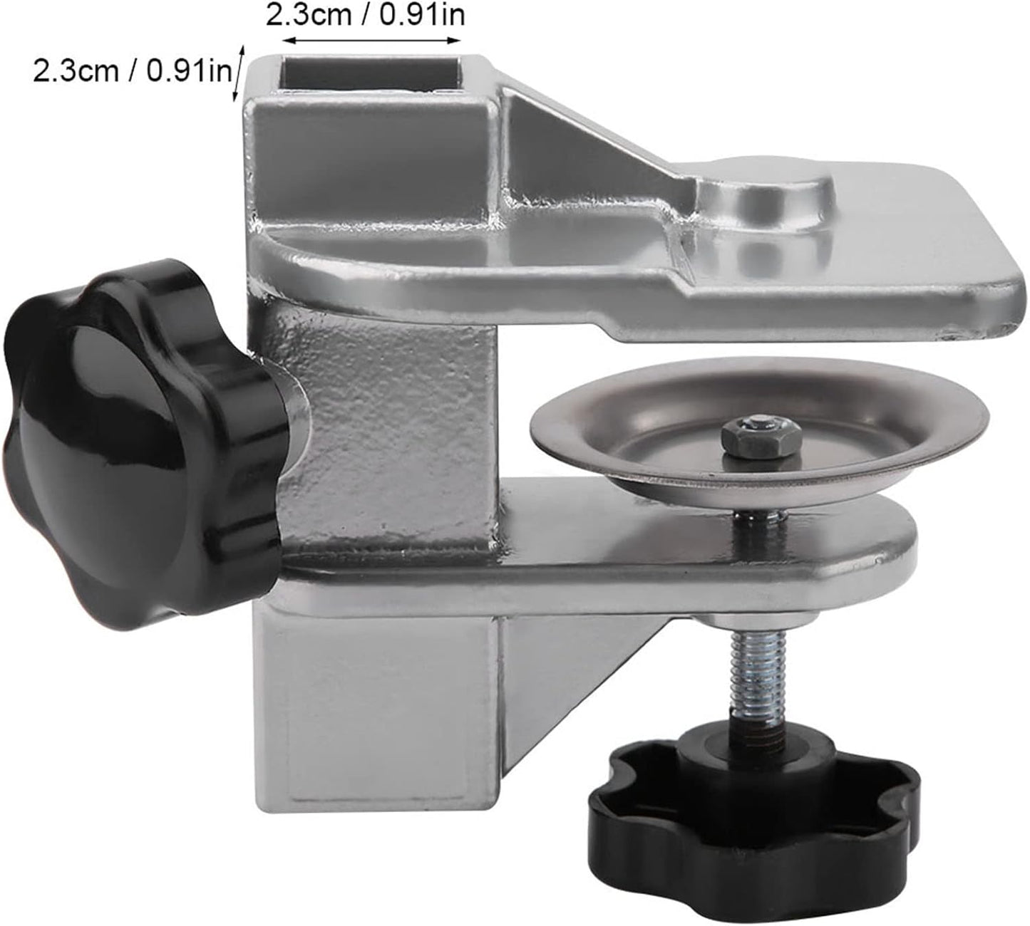Klemmhalter für Trimmtisch, Innendurchmesser 2,3 x 2,3 cm