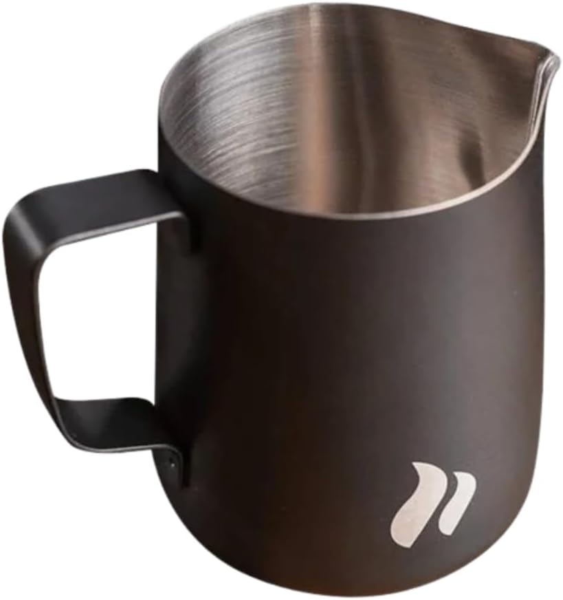 Milchkännchen für Latte Art, 350ml Schwarz