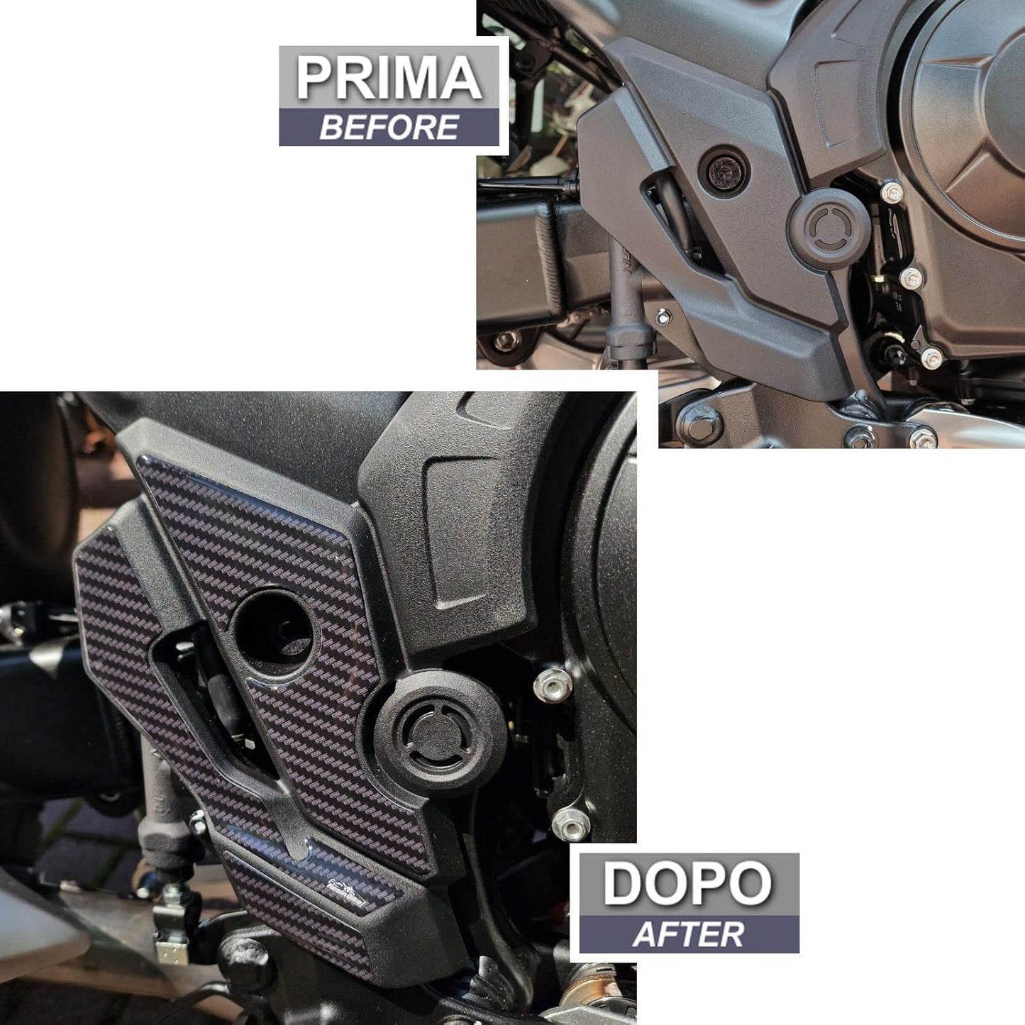 Resin 3D Motorrad-Aufkleber für Honda Transalp XL 750