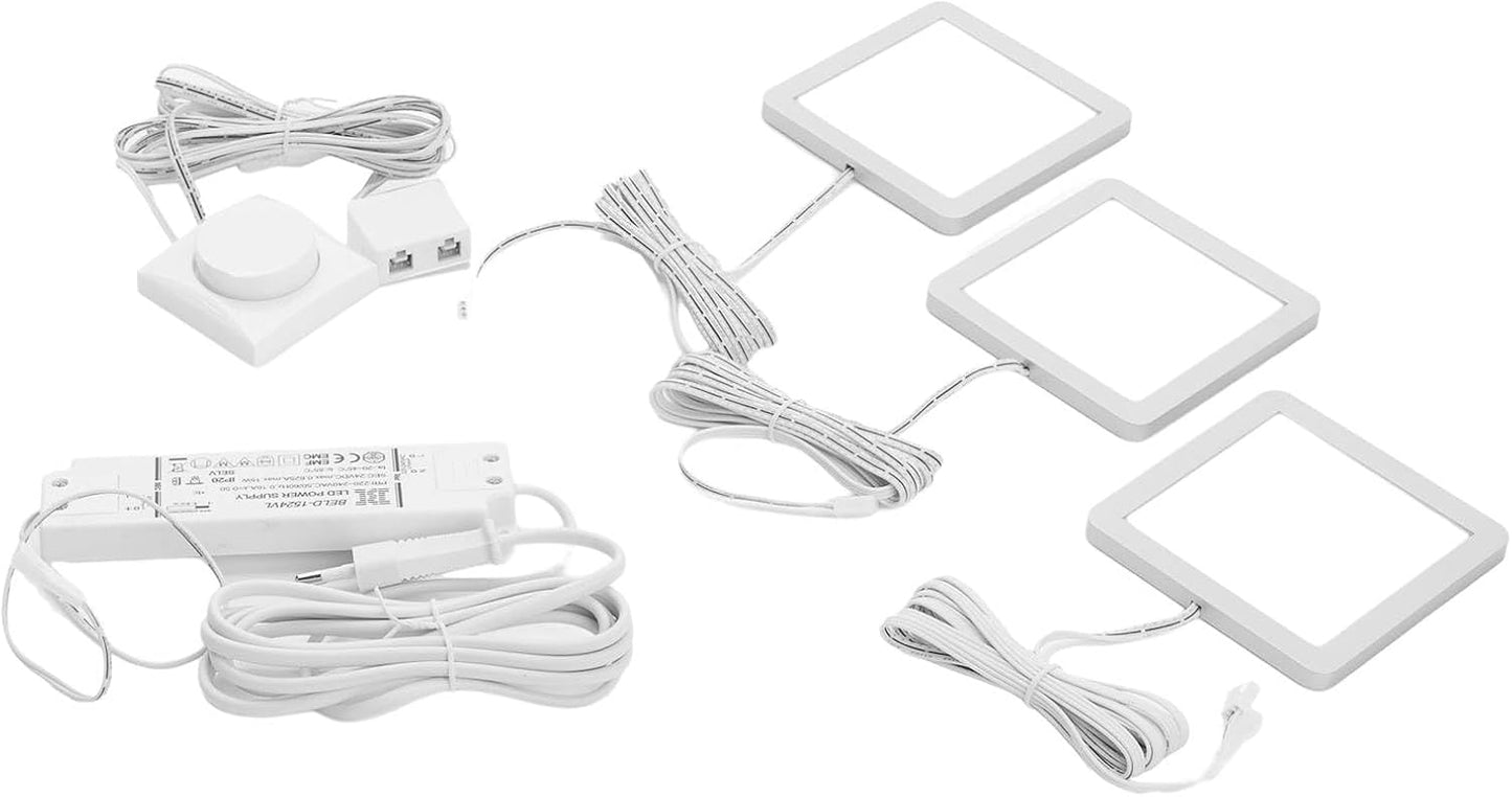 LED Unterschrankleuchten-Set Antony, dimmbar