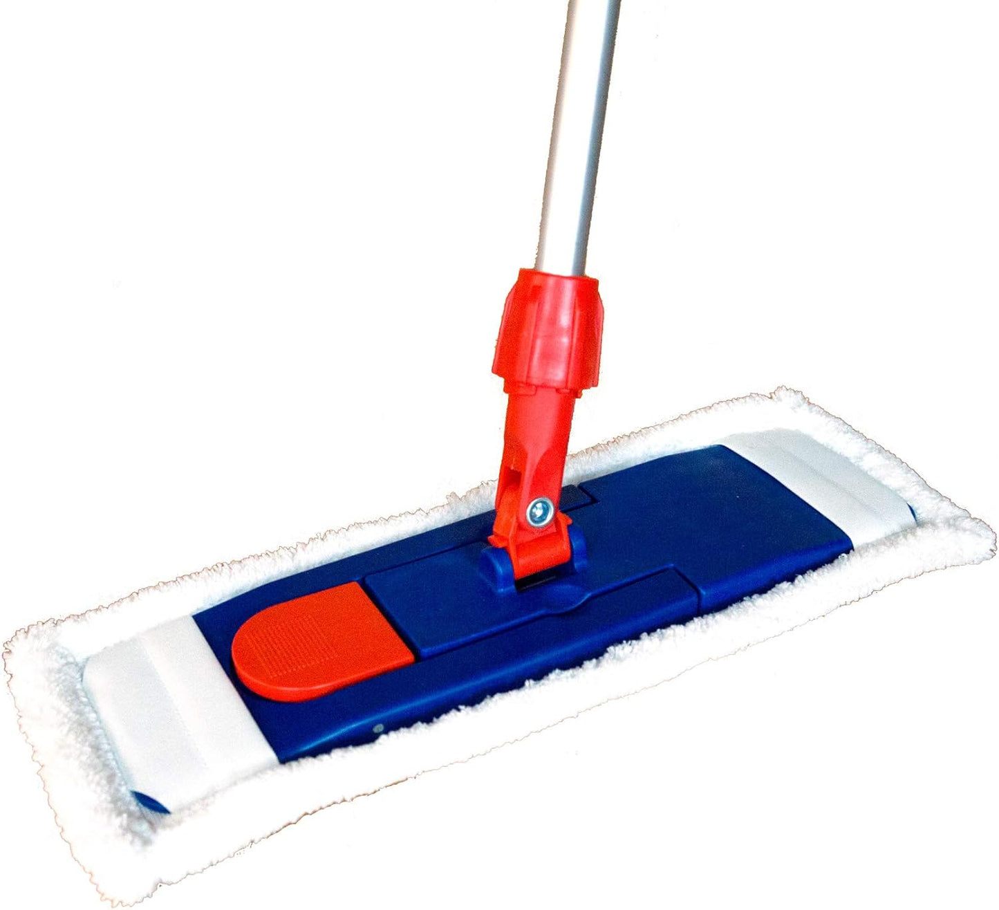 Wischmopp Set 2-tlg. – 40 cm, Magnet-Klapphalter, Alu-Stange, Mikrofaser, 2