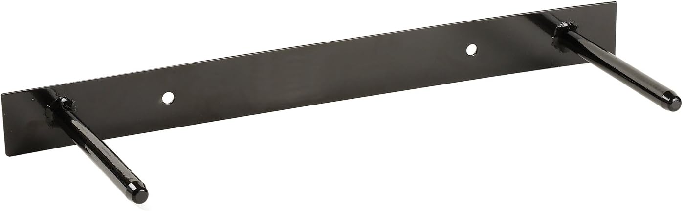 Wandhalterung für Trainingsmatten, Schwarz