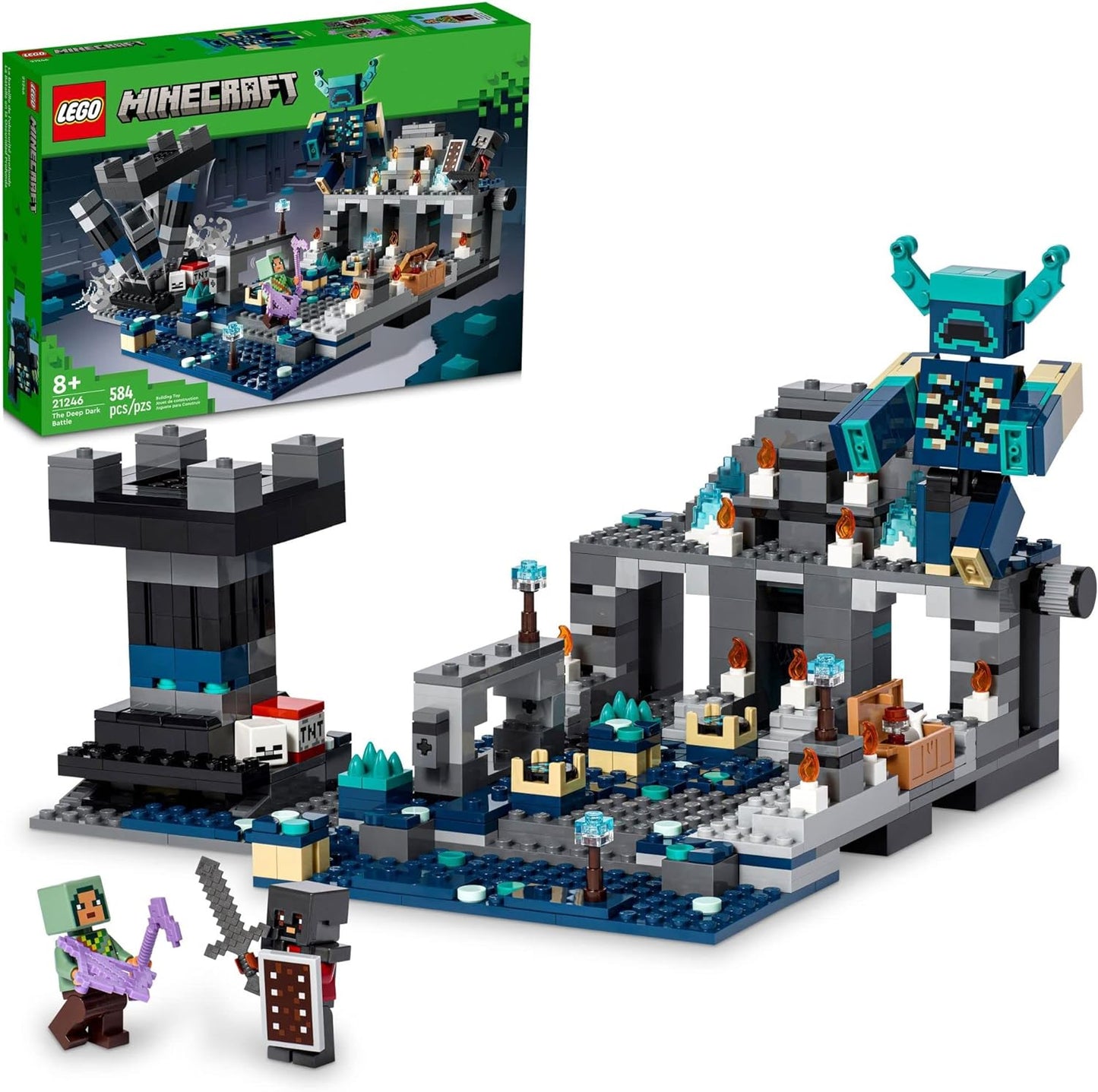 Minecraft Set Das Duell in der Finsternis