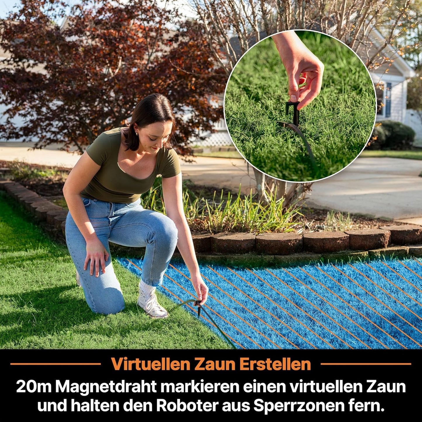 OcuMow 18 Mähroboter, Mähroboter 800㎡