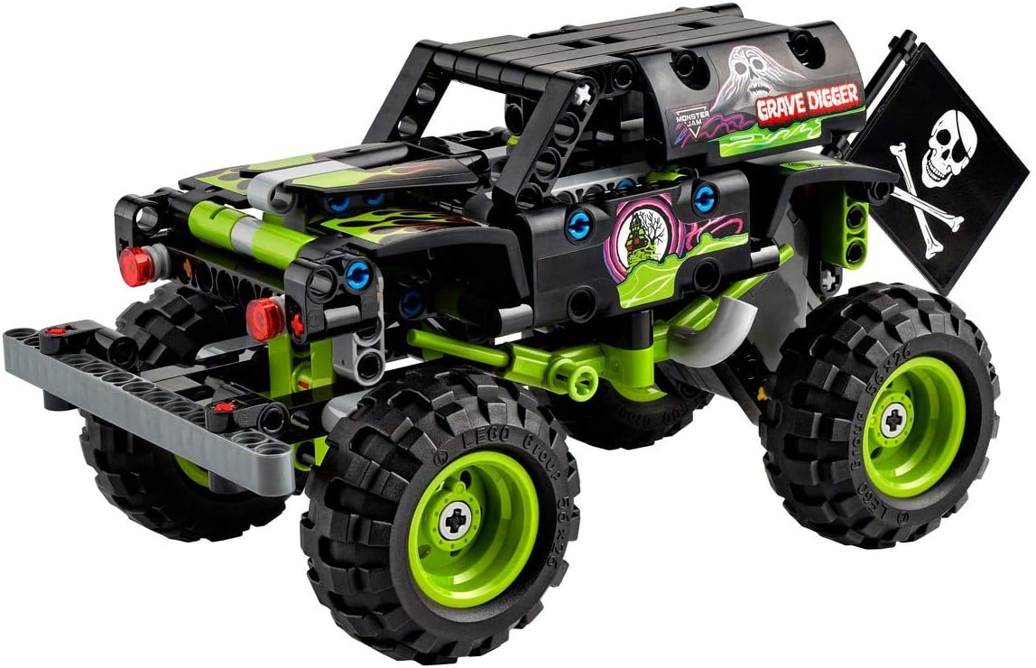 LEGO Technic Set: Monster Jam Grave Digger (42118) & Volvo Radlader (30433)