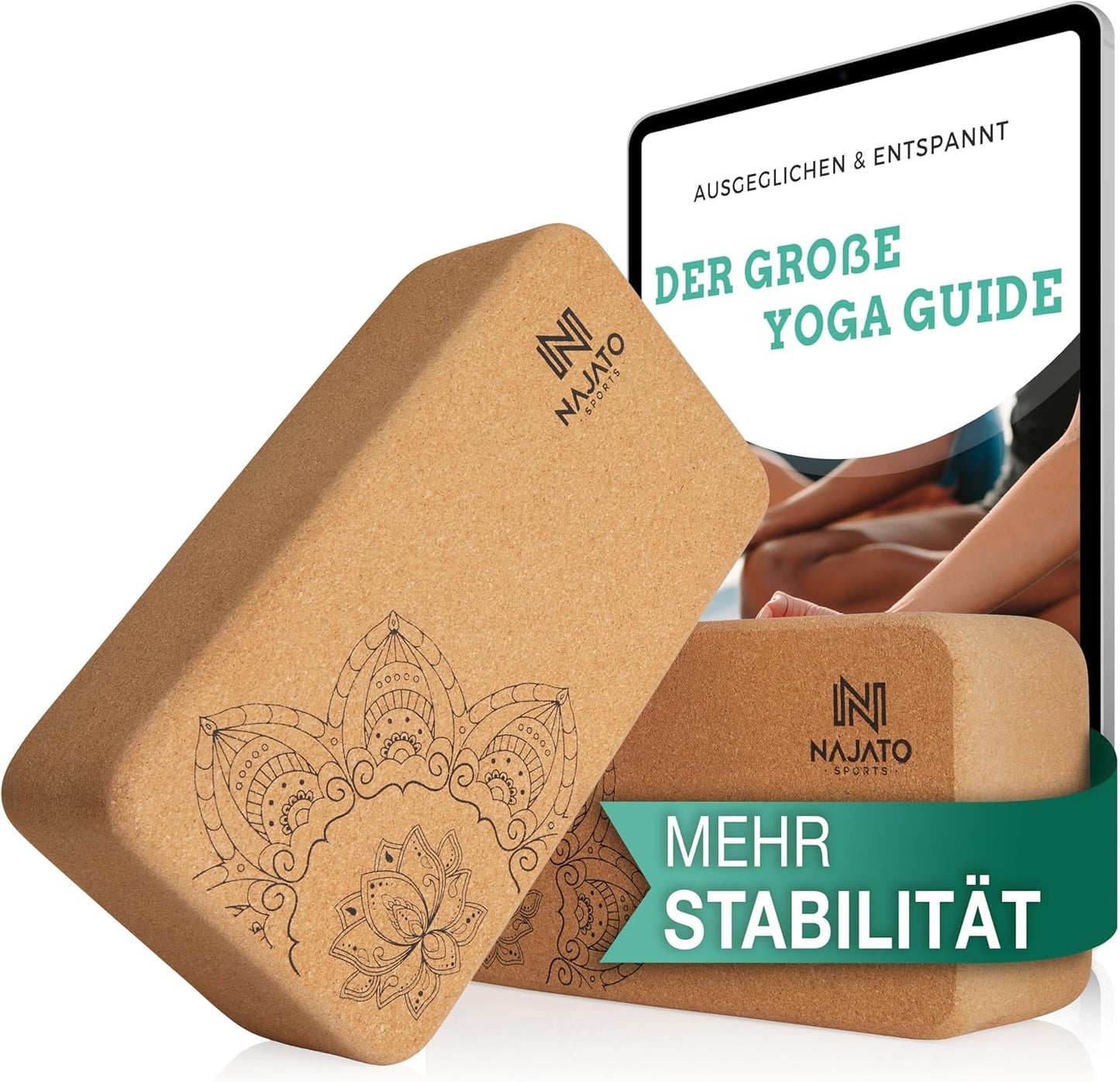 2-teiliges Yogablock Set