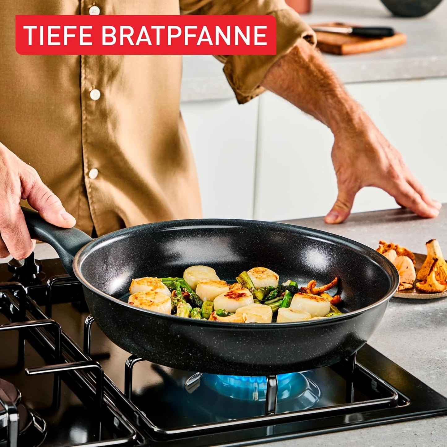 Keramikpfanne mit Fusioncore-Technologie, Keramik "Neu" - Bratpfanne 28 cm