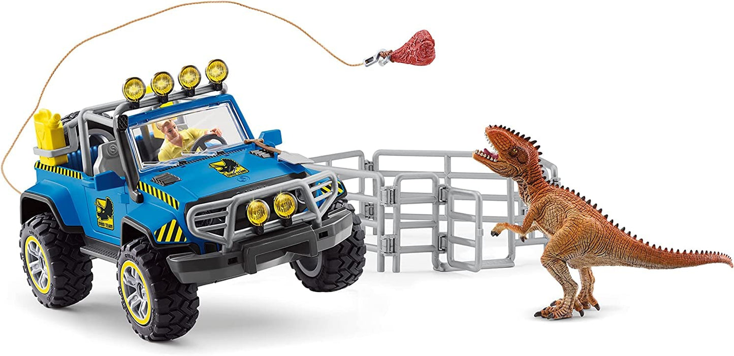 Geländewagen mit Dino-Aussenposten, Spielfigur