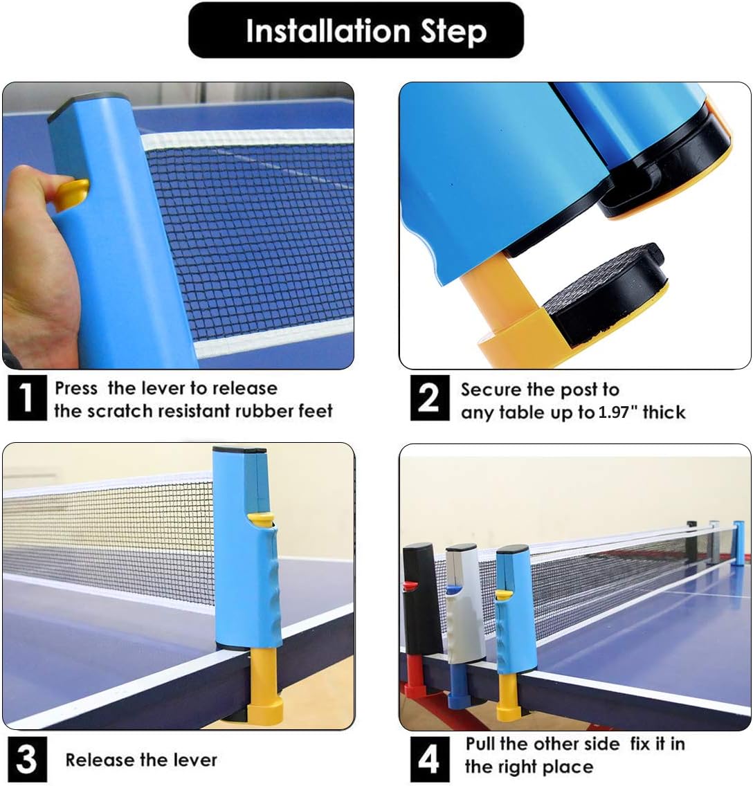 Tischtennis Set, Blau