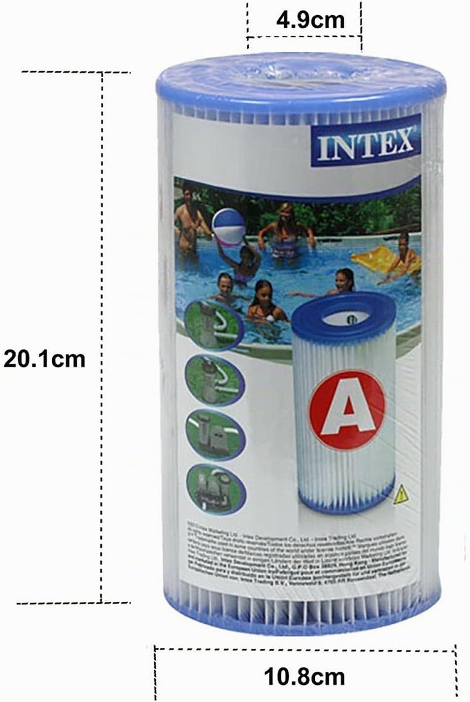 Wasserfilterkartuschen A, 6 Stück, 6 Stück