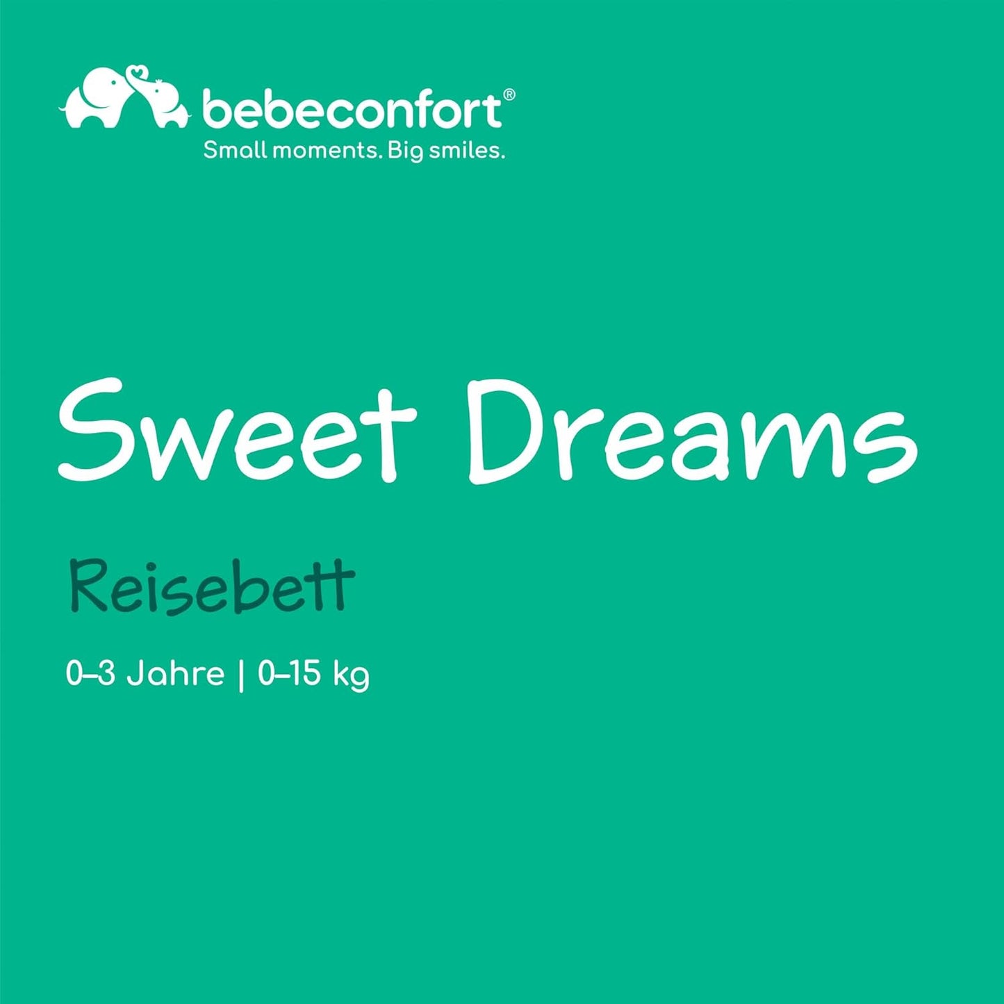 Reisebett Sweet Dreams, Sweet Dreams Mineral Gray