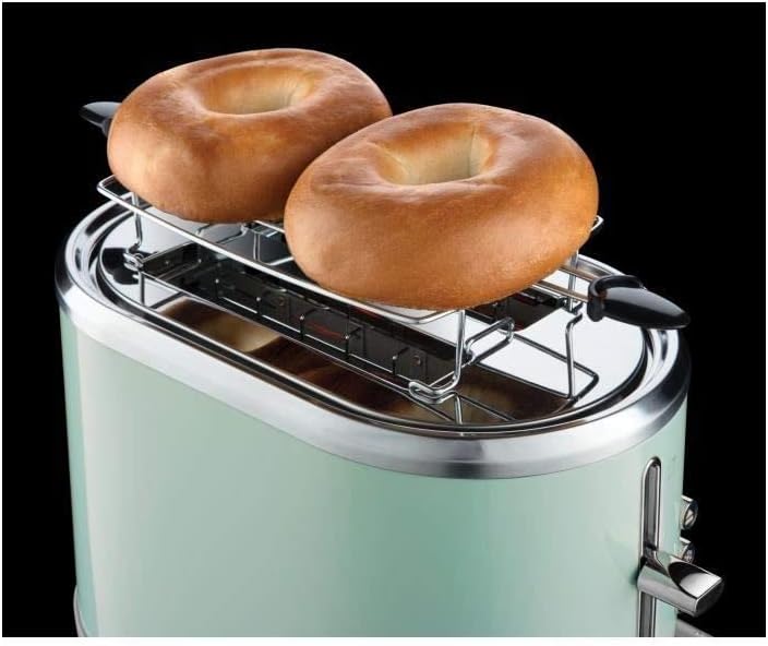 Retro-Toaster mit Brötchenaufsatz, Toaster