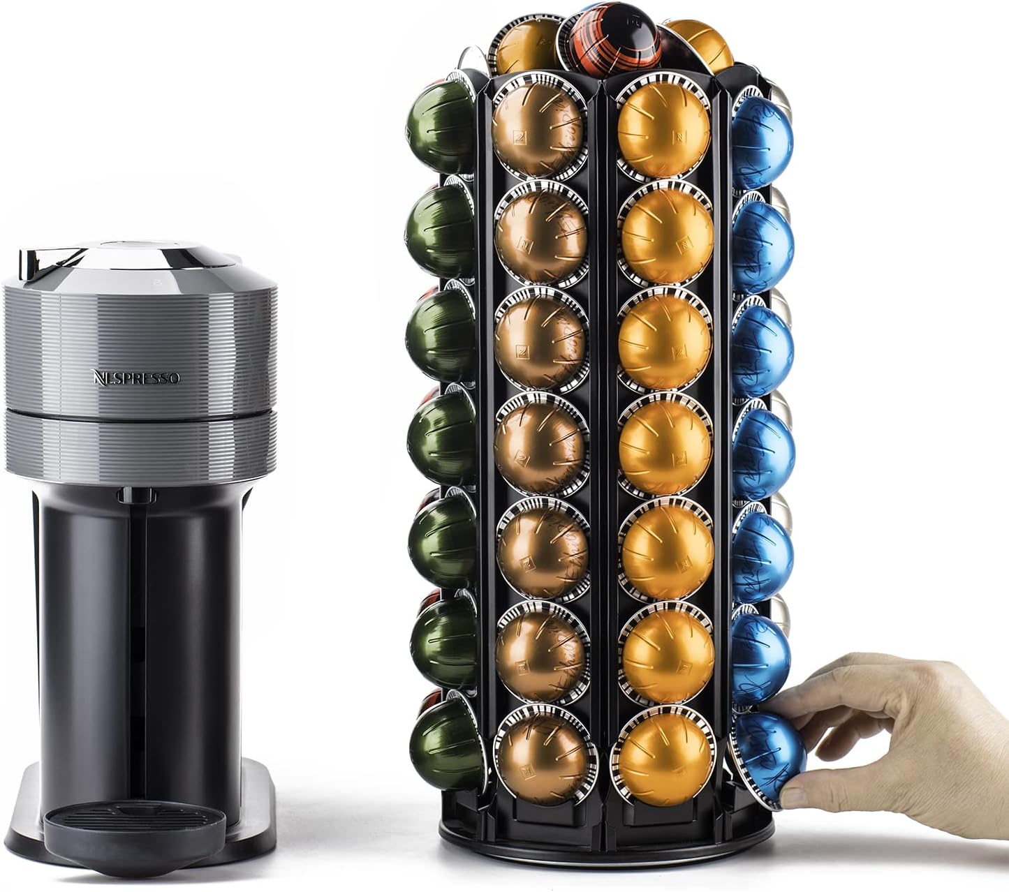 Kapselhalter für Nespresso Vertuoline, 56+