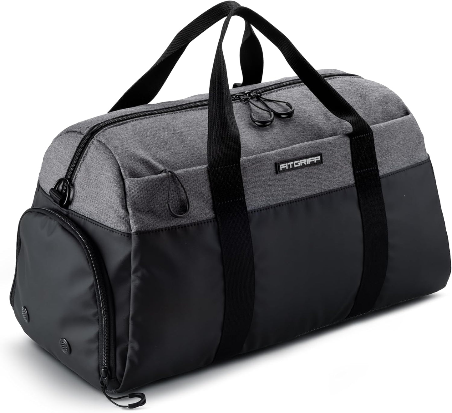 Sporttasche mit Schuh- & Nassfach, Black / Grey 56 x 30 x 32 cm (Medium)