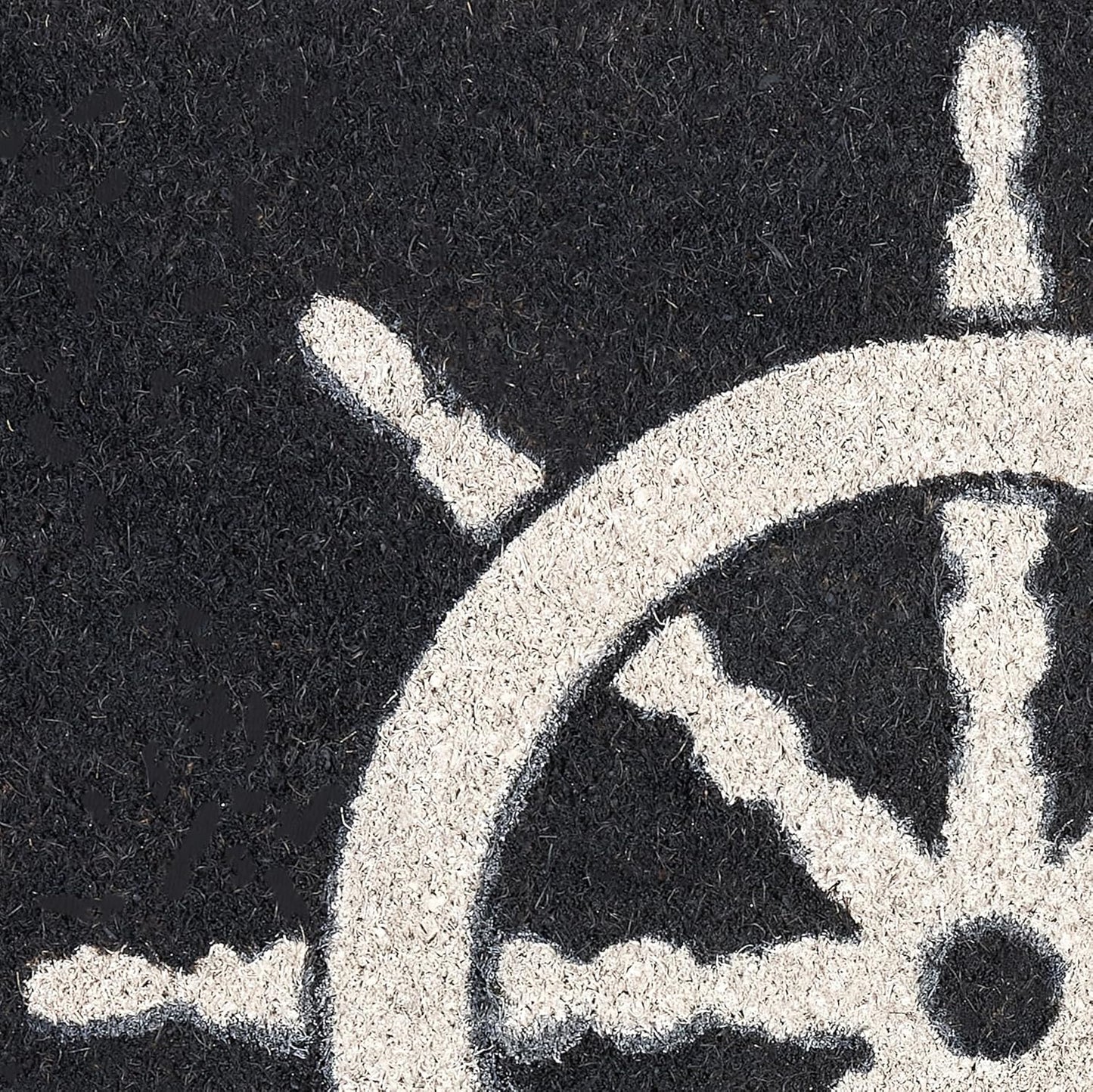 Antirutsch Fussmatte, Steuerrad - Blau