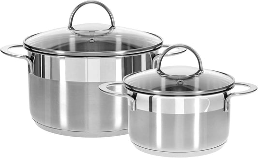 2-teiliges Pro-Line Topf-Set, Topf-Set Ø 16 cm + Ø 24 cm