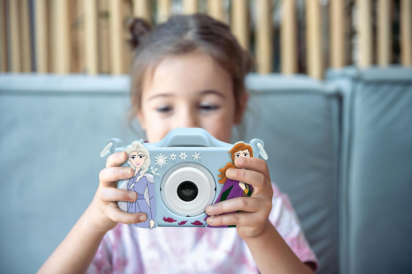 4-in-1 Kinderkamera mit Spiel- und Videofunktion, Die Eiskönigin