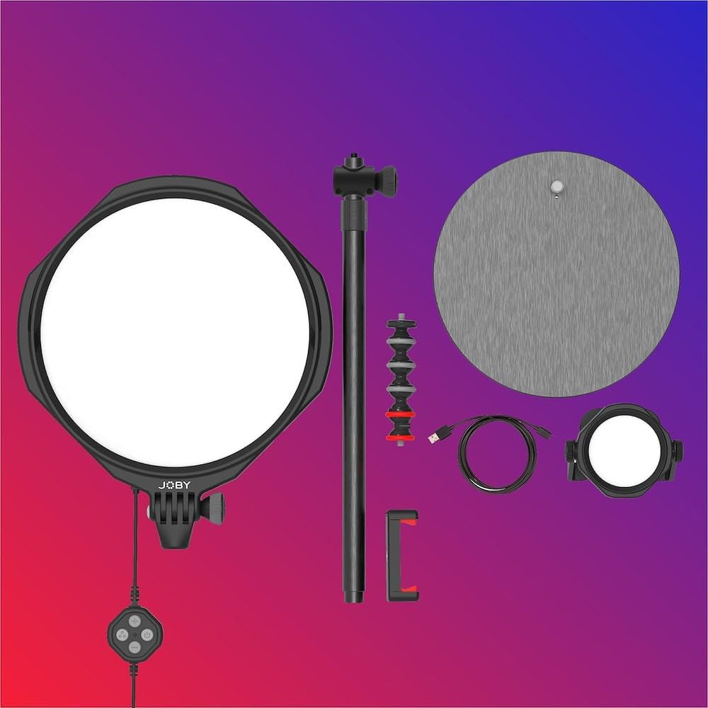 Studio-Deluxe-Beleuchtungsset für Content Creator, Studio Deluxe Licht Kit