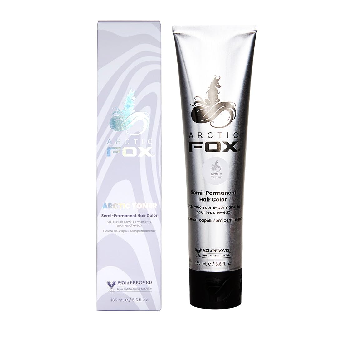 Veganer Semi-Permanent-Haarfarbtoner (165 ml), Arctic Toner 165 ml (1er Pack)