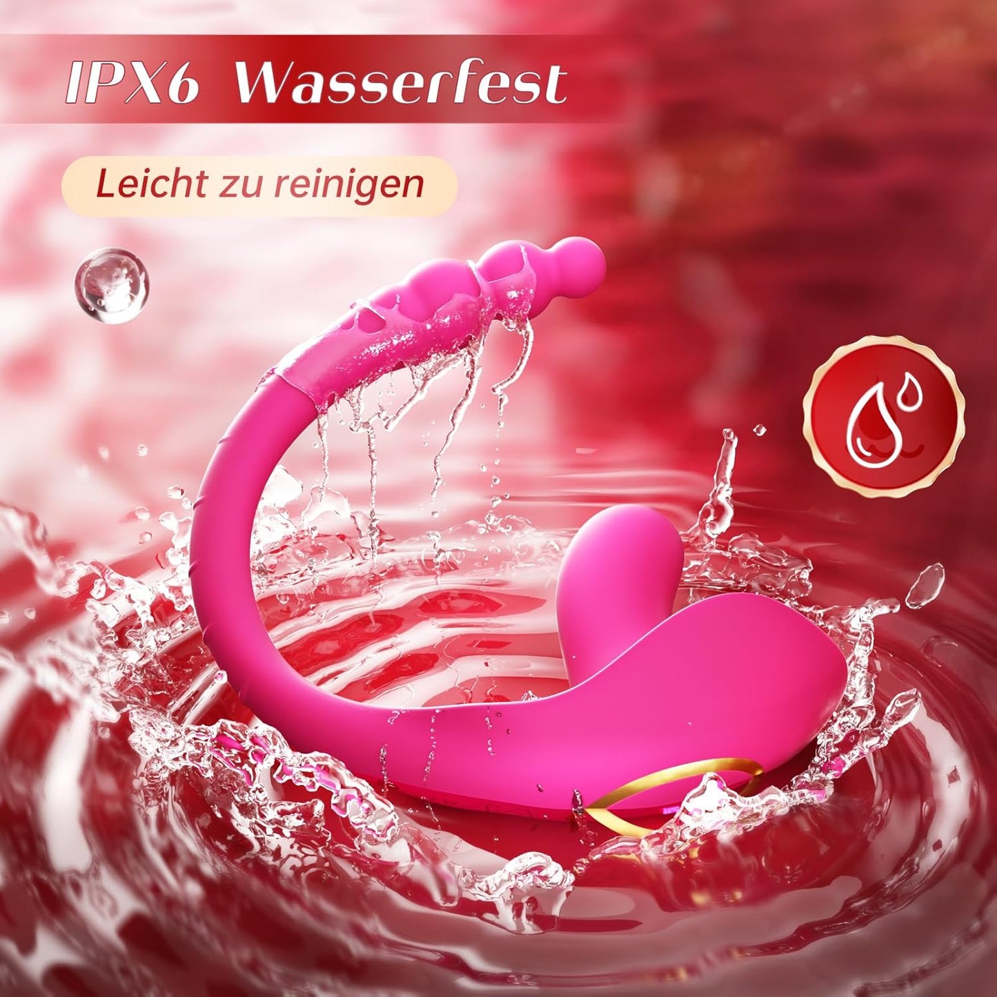 2in1 Vibrator mit App-Steuerung