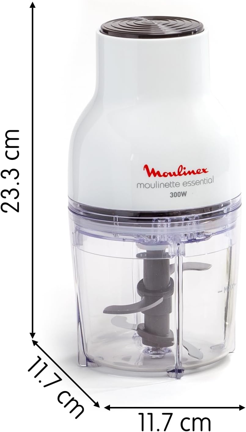 3-in-1 Zerkleinerer Moulinette Essential DJ5201 mit Druckdeckel-System