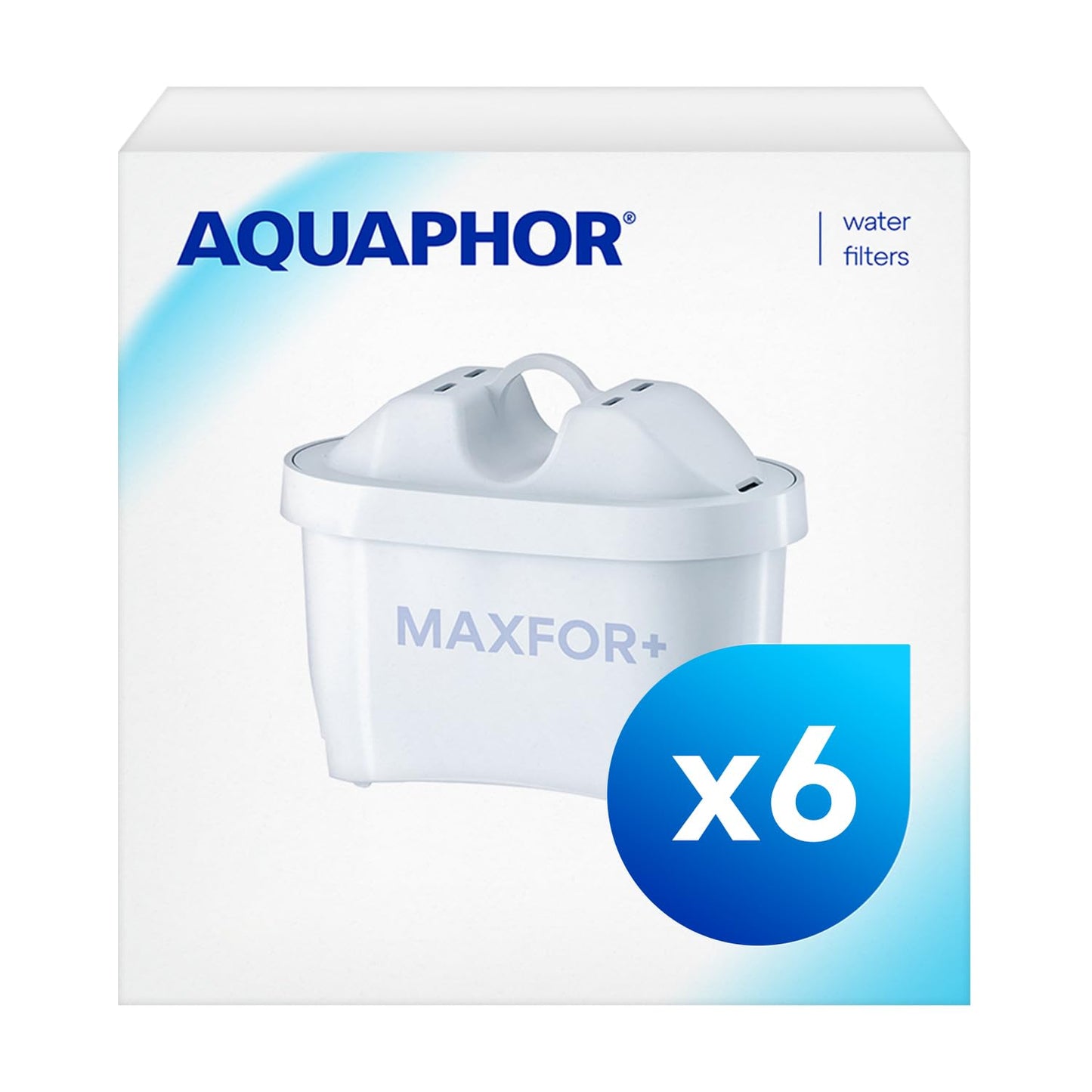 6er-Set Wasserfilterkartuschen, Pack 6