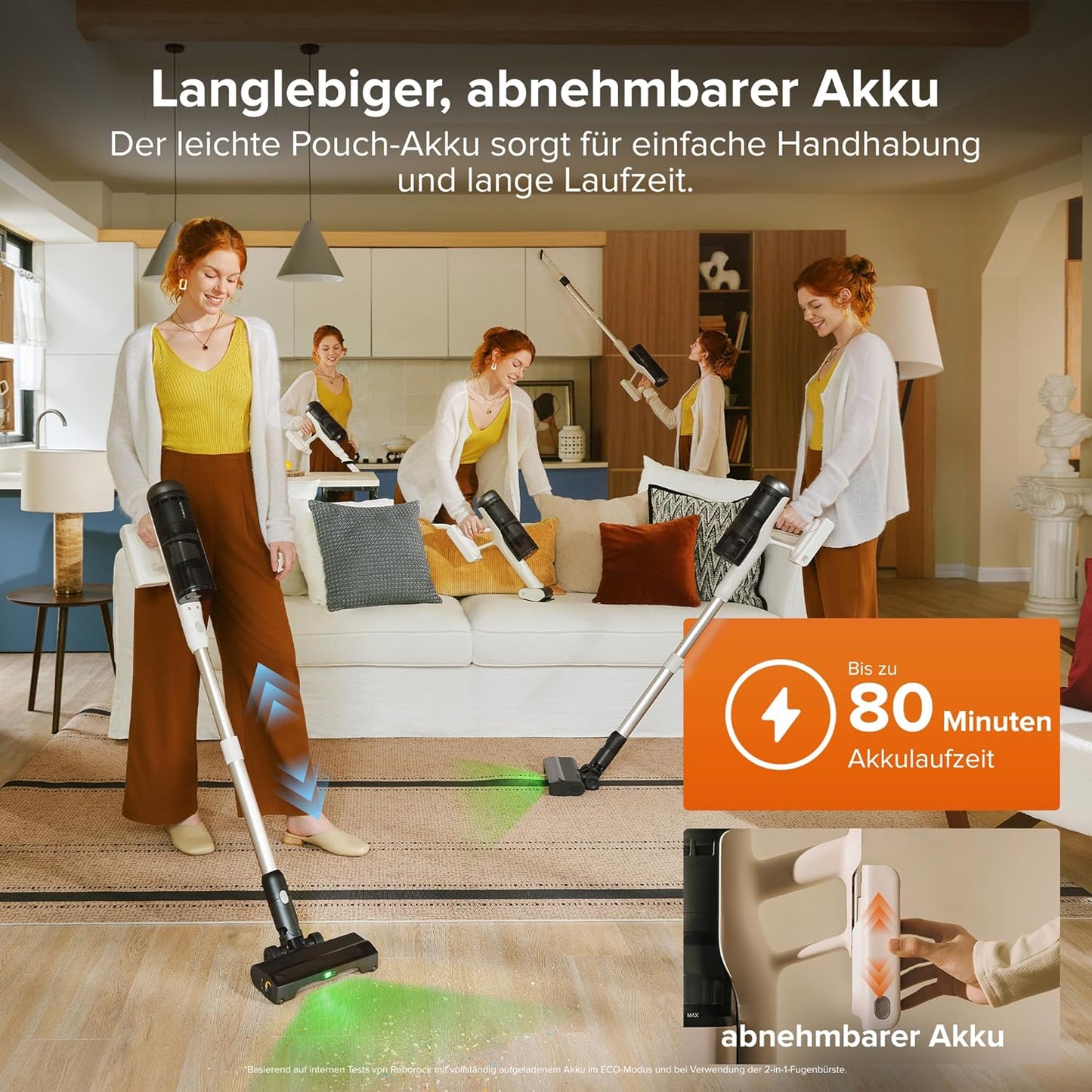 H60 Hub Pro Akkustaubsauger mit Absaugstation, H60 Hub Pro