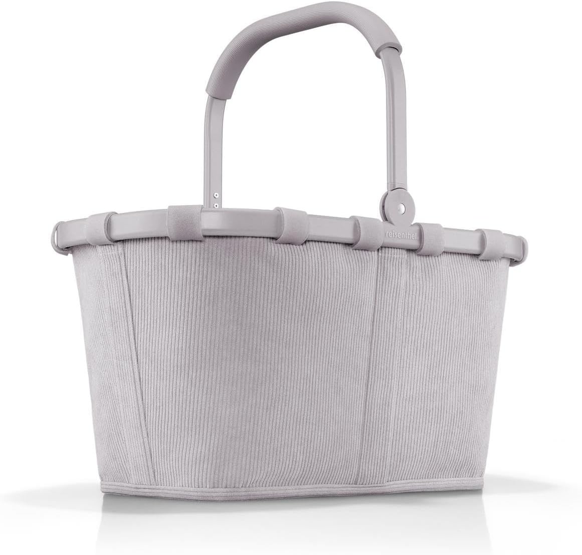 Carrybag Einkaufskorb, Cord Grey|Single