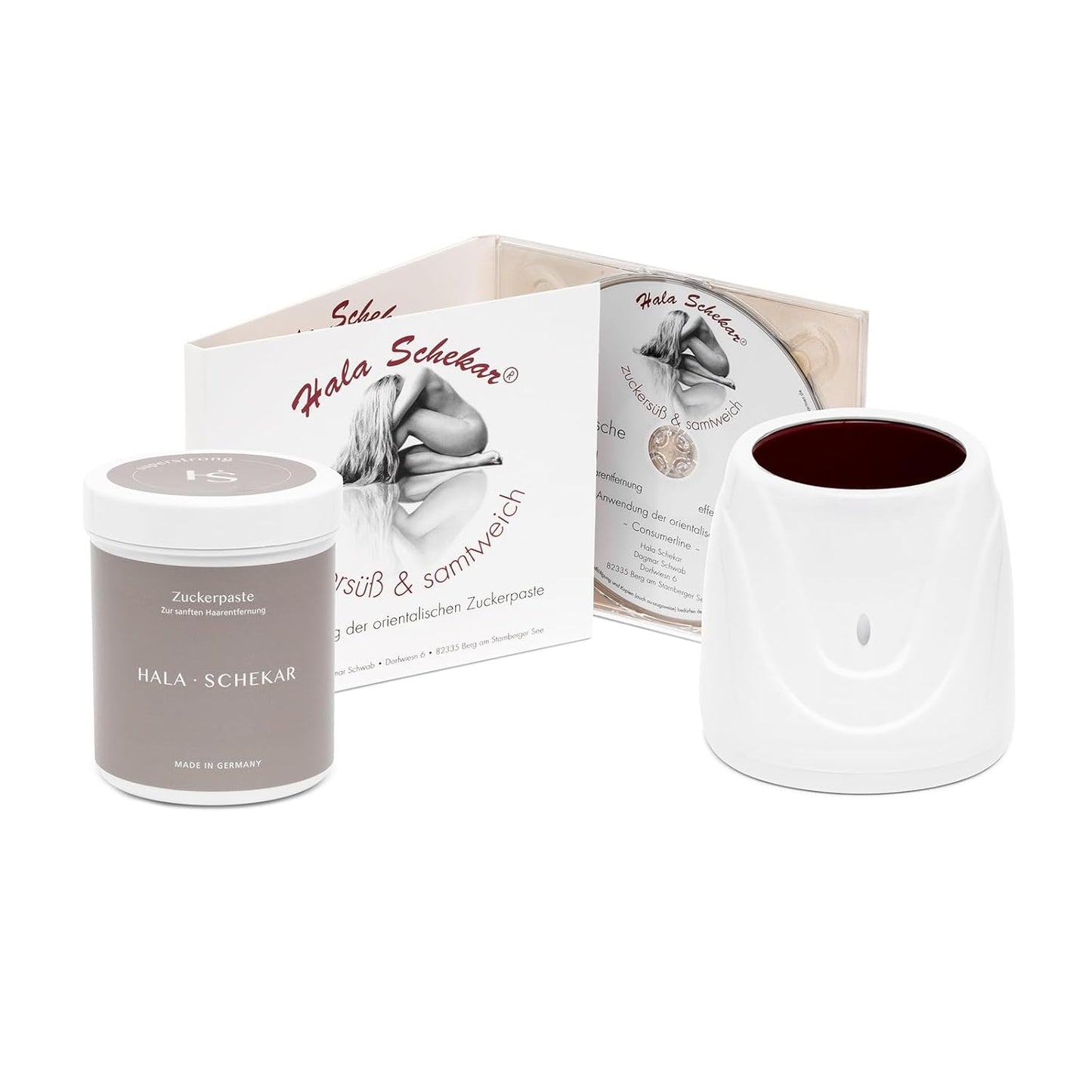 Orientalische Zuckerpaste mit Wärmegerät