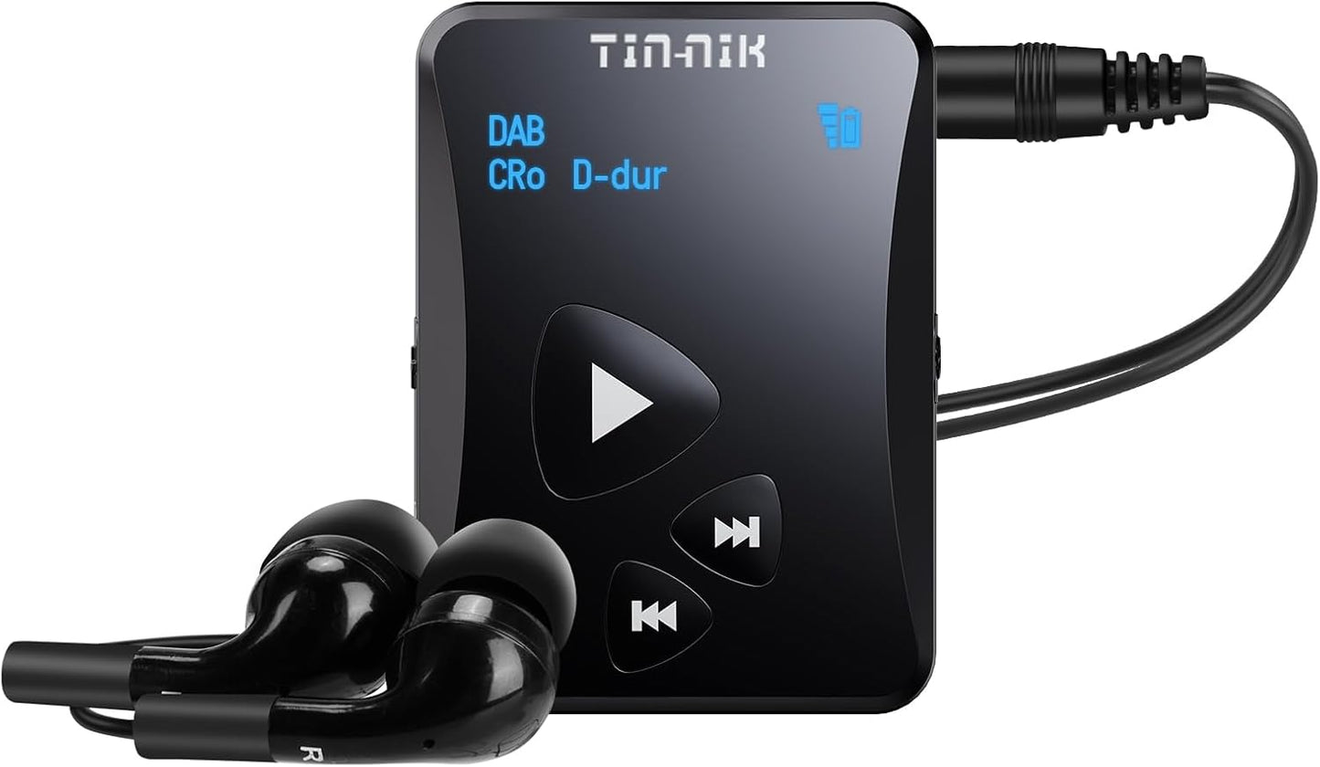 DAB/DAB+/UKW-Taschenradio DAB-398S mit OLED-Display