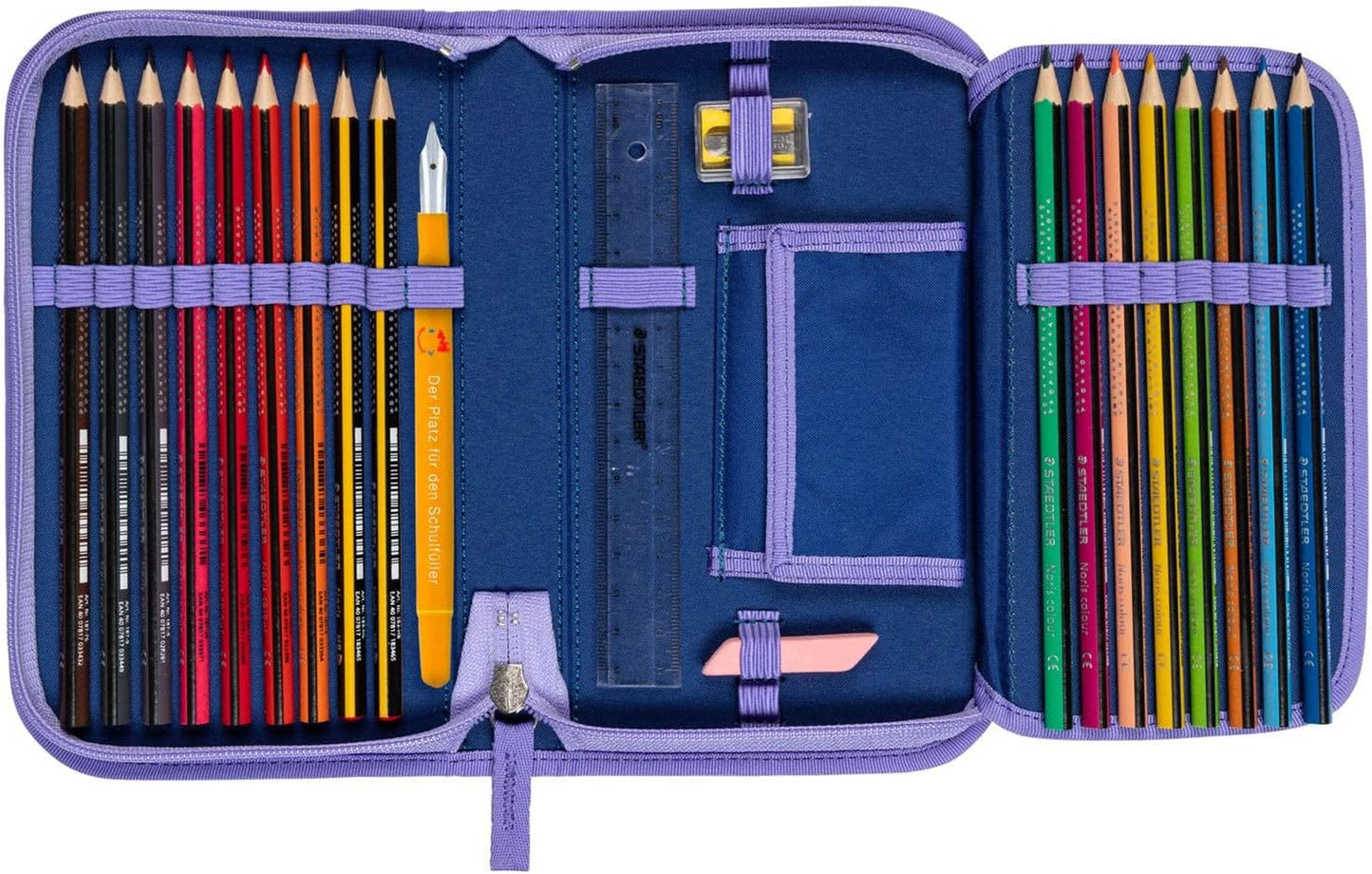 ErgoFlex Easy Schulranzen-Set, Deep Ocean