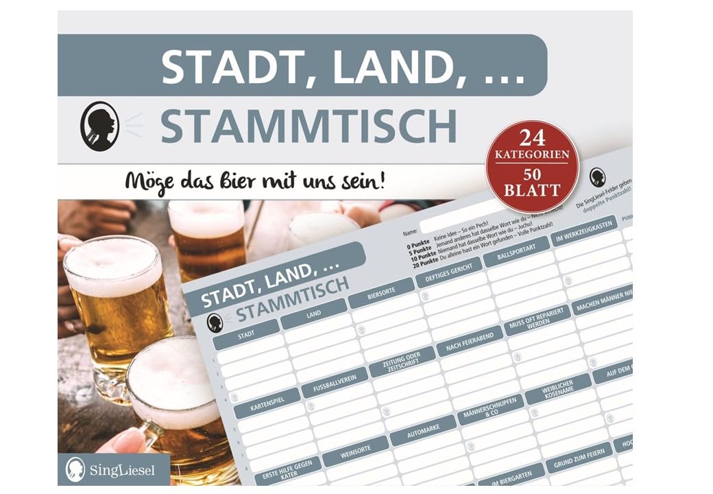 Stadt Land, Stammtisch