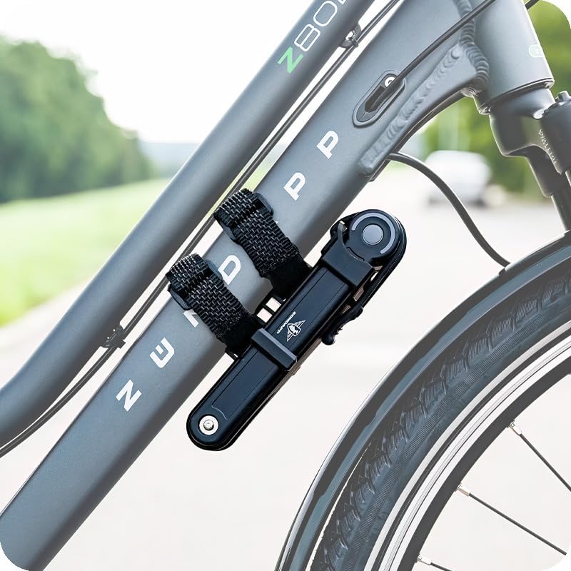 Velo-Faltschloss mit Halterung