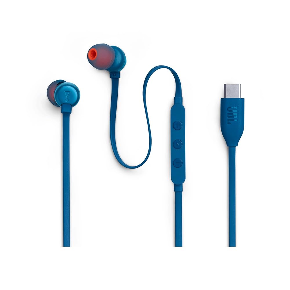 Tune 310 C In-Ear-Kopfhörer, Earbud tips blau