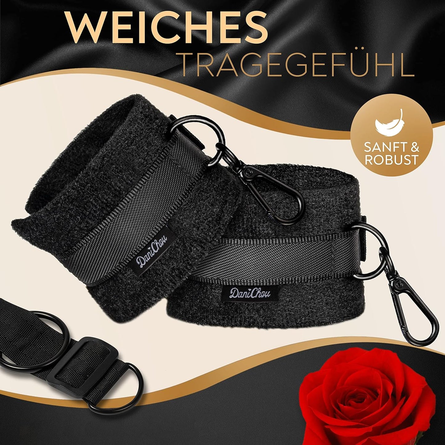 Bondage Fesselset für Möbelbefestigung