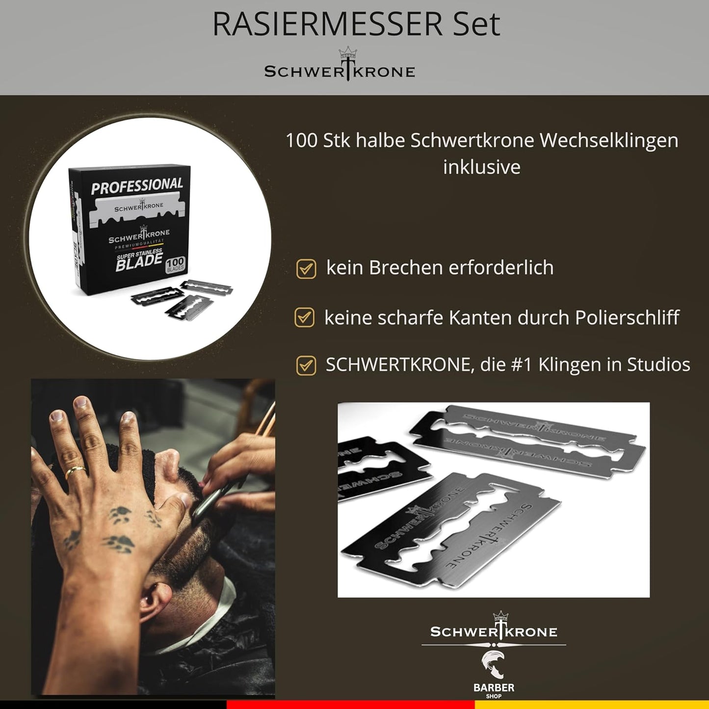Rasiermesser-Set, 1 stück (1er Pack)