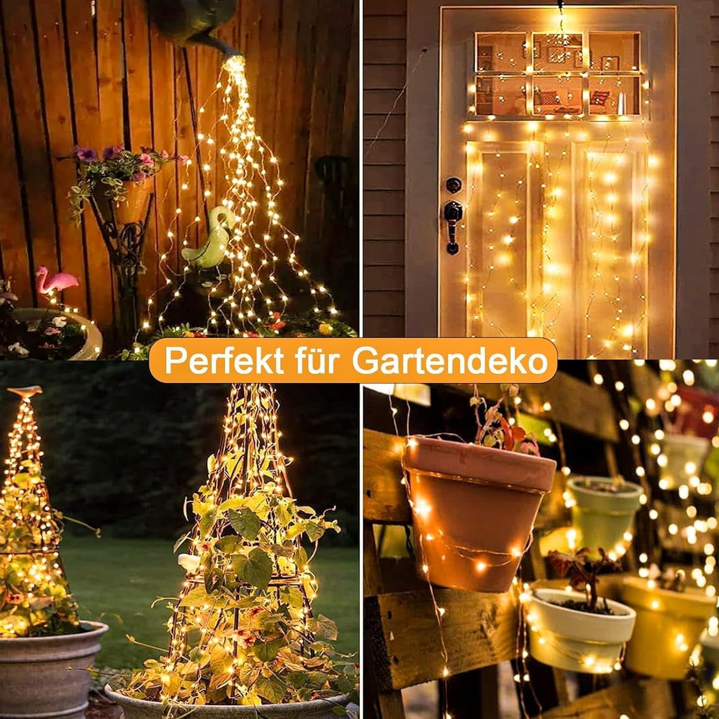 Lichterschweif, 200 LED