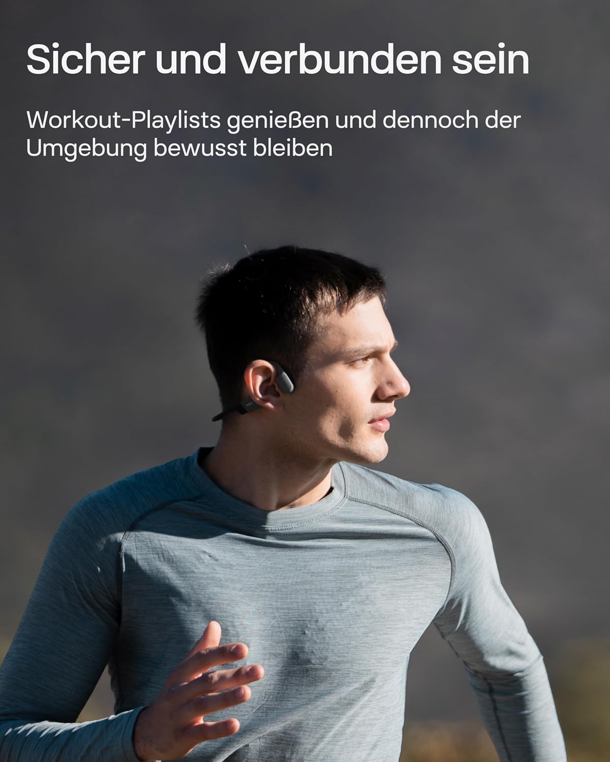 OpenRun Mini Open-Ear-Kopfhörer, Mini-Größe Cosmic Black