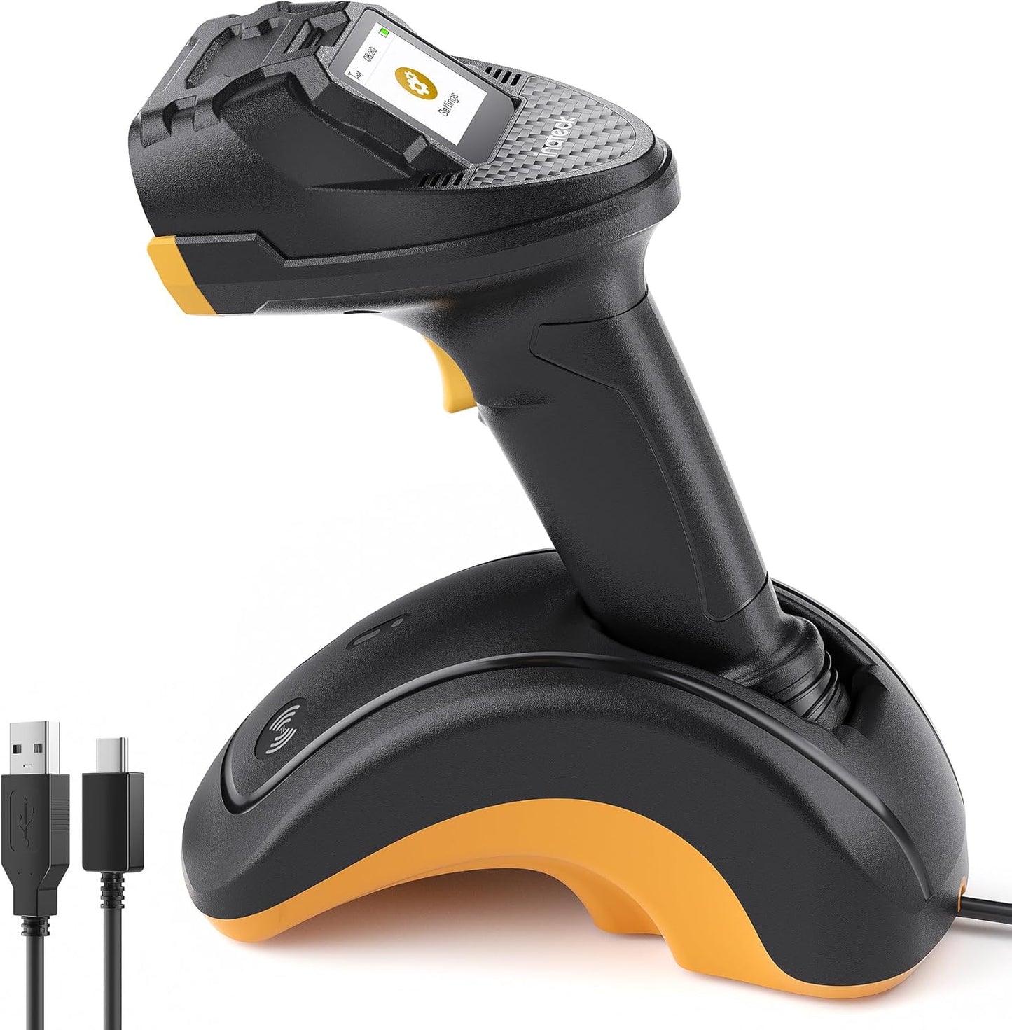 2D-Barcode-Scanner mit Touchscreen und Smart Base, 2D with Base and Screen
