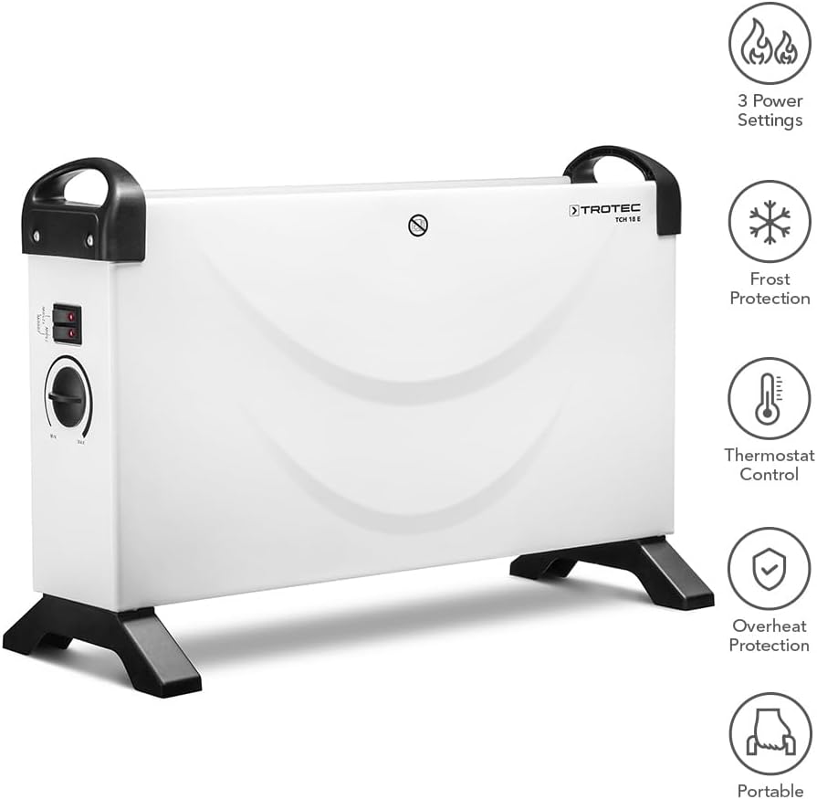 Konvektorheizung - TCH 18 E, 750 W / 1.250 W / 2.000 W