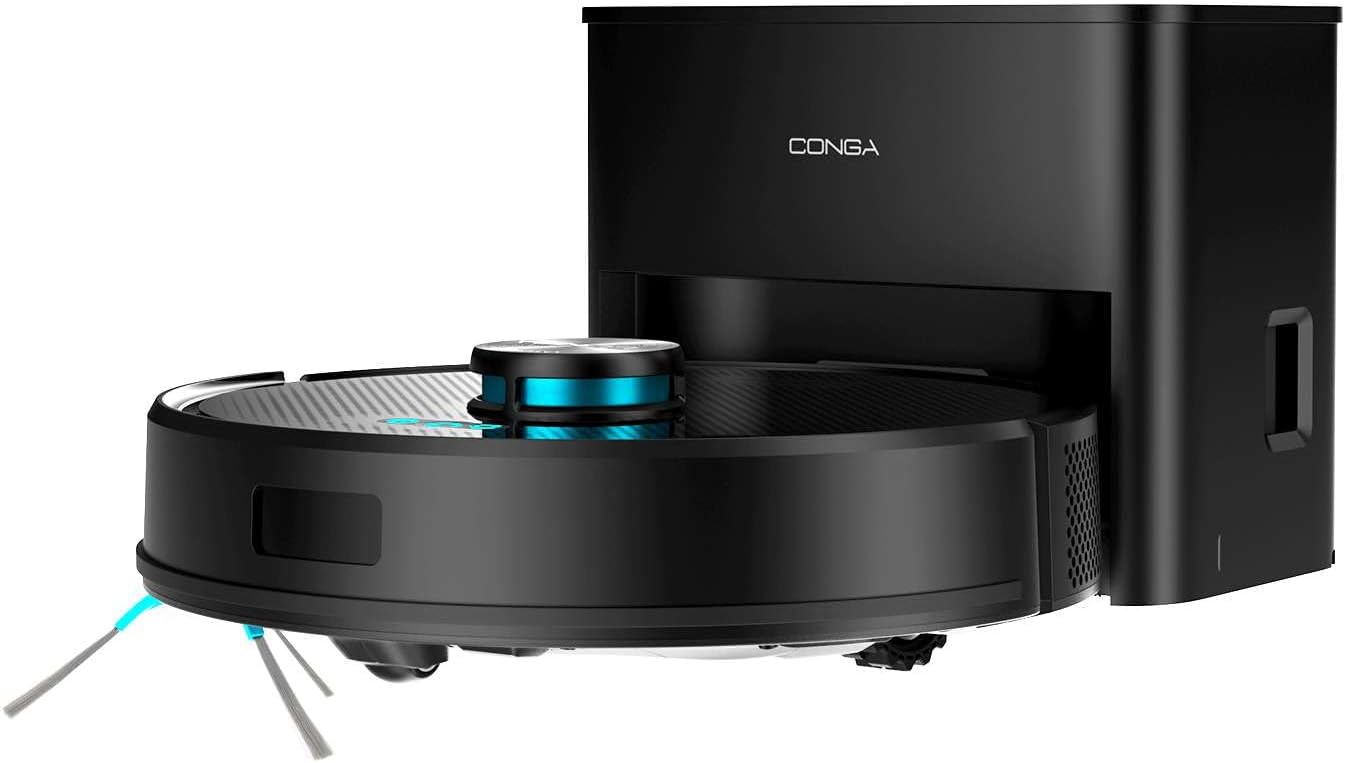 Conga Y50  Staub- und Wischroboter mit Absaugstation, Conga Y50 + Absaugstation