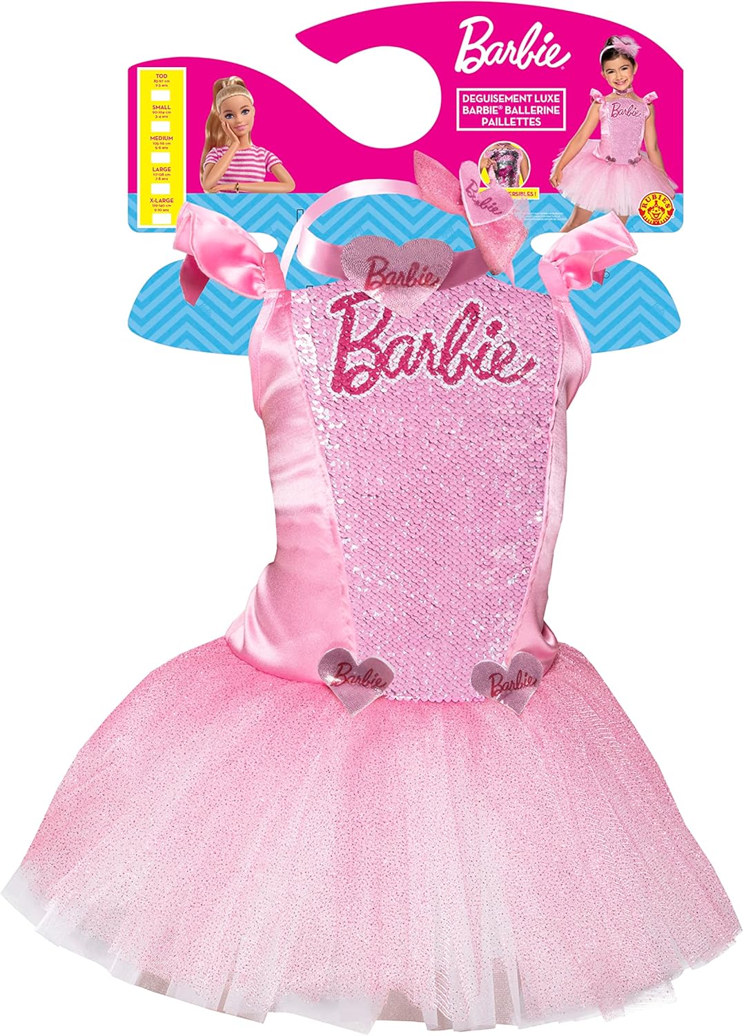 Barbie Ballerina, Barbie Ballerina Tutu Kleid 3-4 Jahre - 98 à 104 cm
