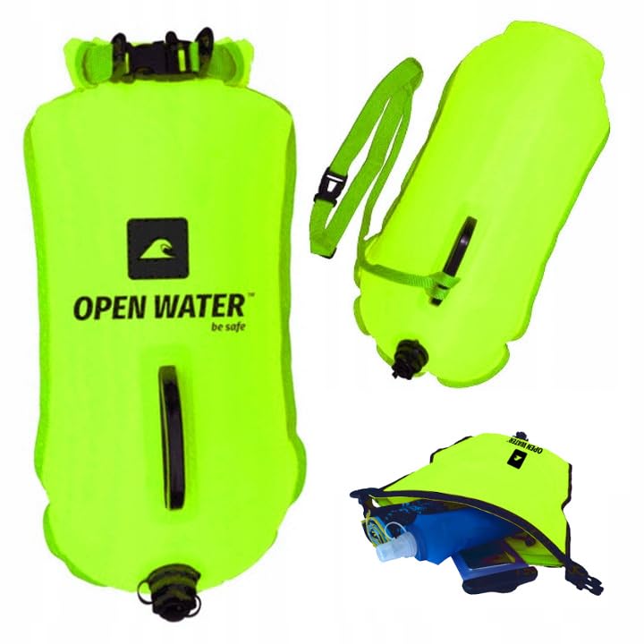 Aufblasbare Schwimmboje XL mit Stauraum, 28L