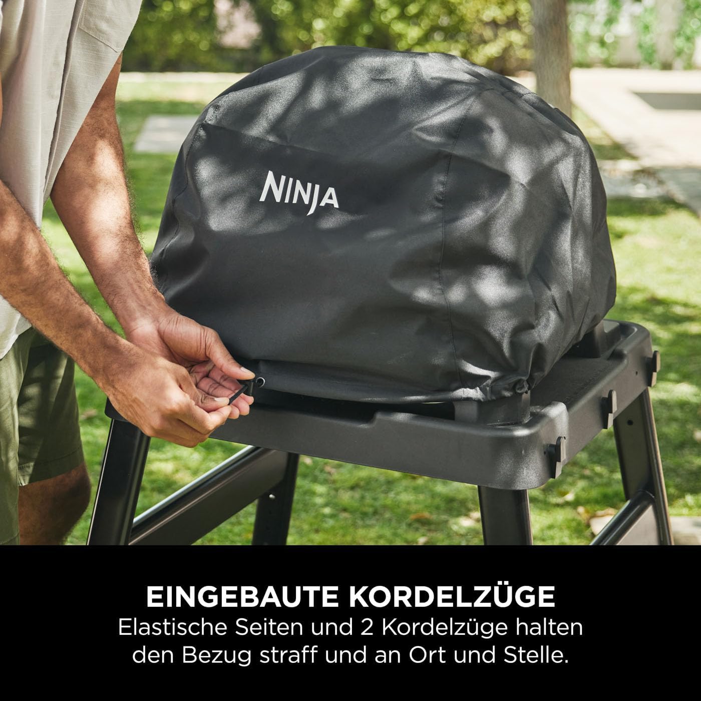 Grillabdeckung, Ninja Woodfire Elektrischer Outdoor Ofen, Grilldeckel