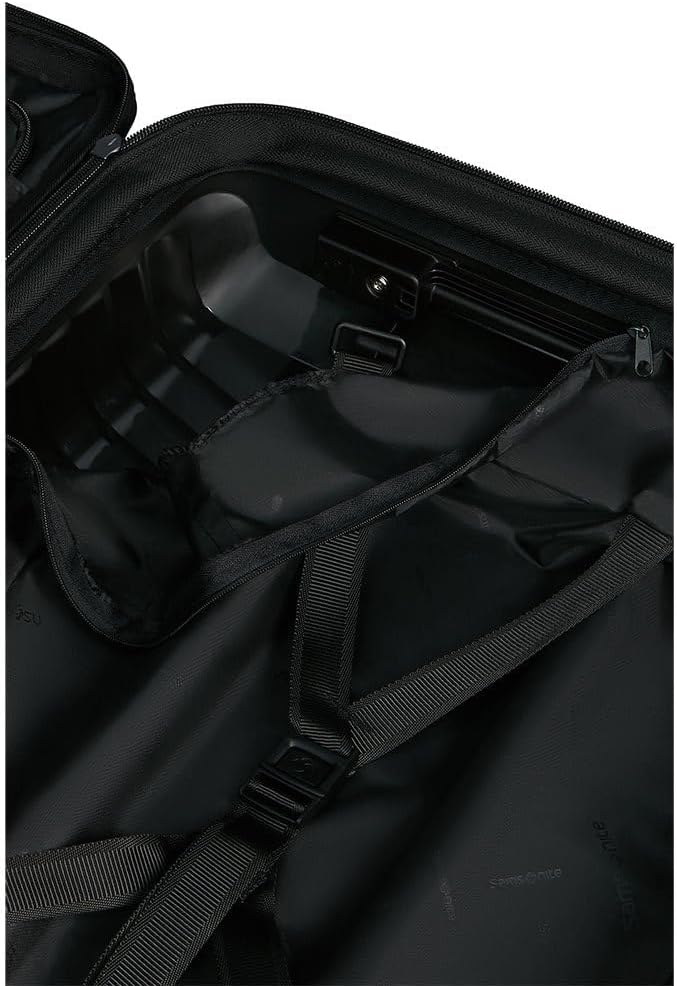 Erweiterbarer Koffer M, Black (Black) Spinner M (69 cm - 87L)
