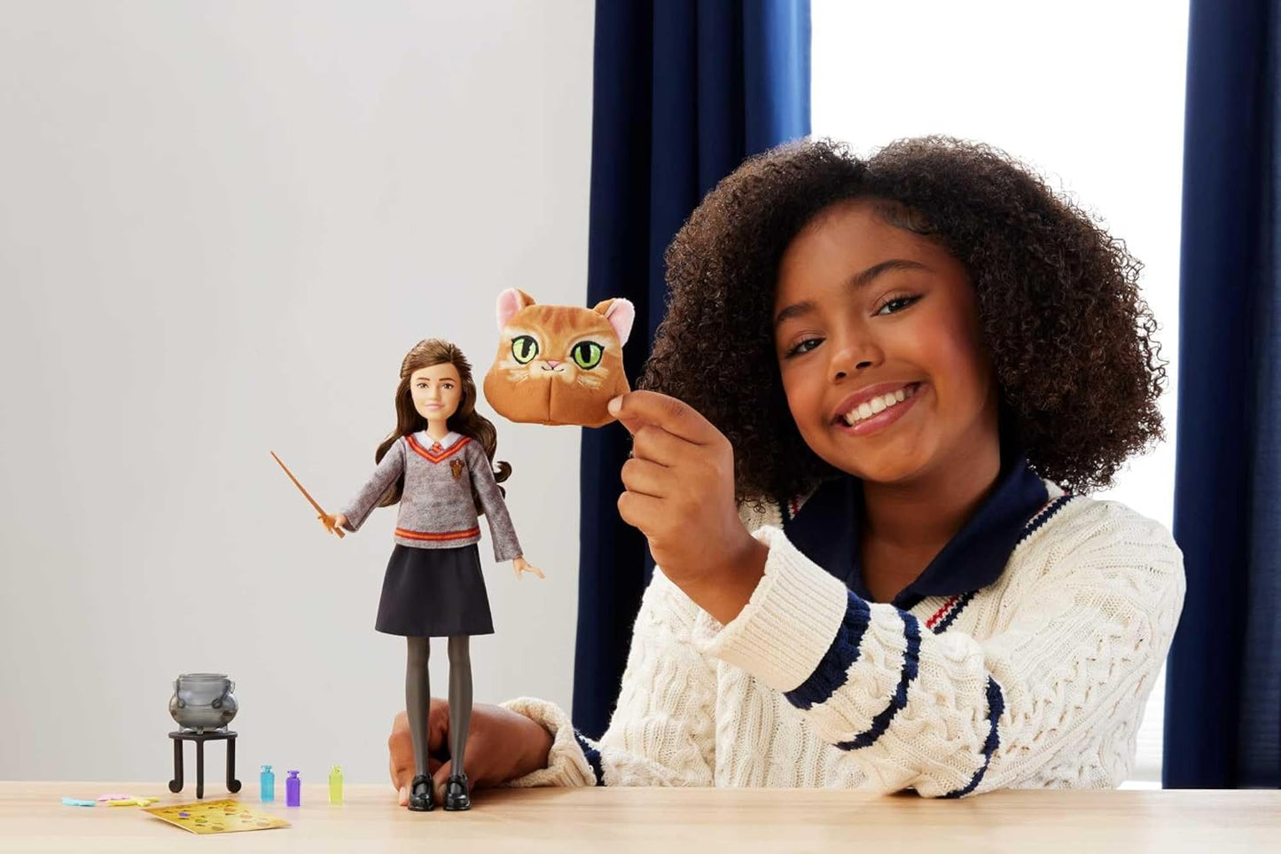 Hermine Granger Spielset mit Vielsaft-Trank, Braun - Hermione Playset