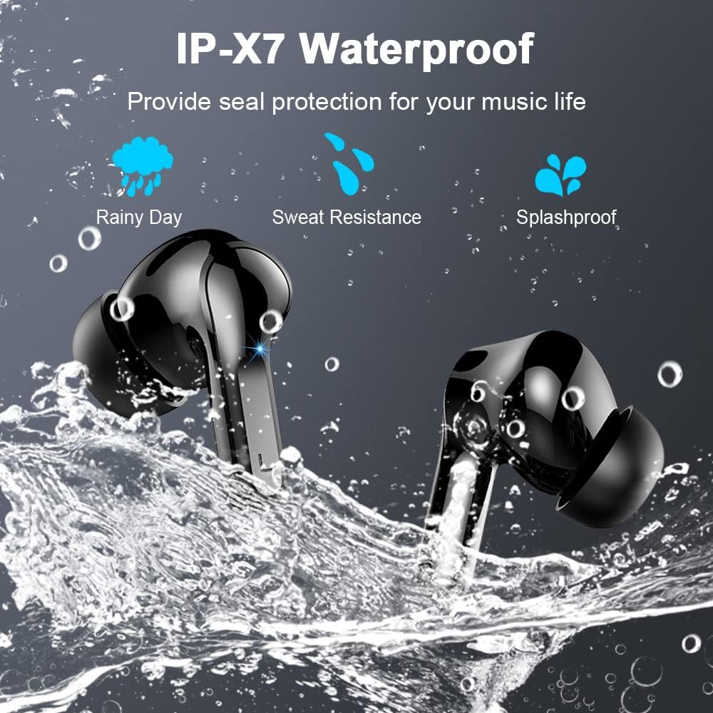 i13 In-Ear Kopfhörer mit Noise Cancelling, Schwarz
