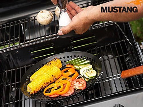Grillpfanne mit klappbarem Griff